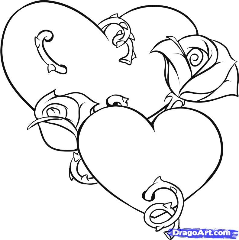 coloring-pages-of-roses-and-