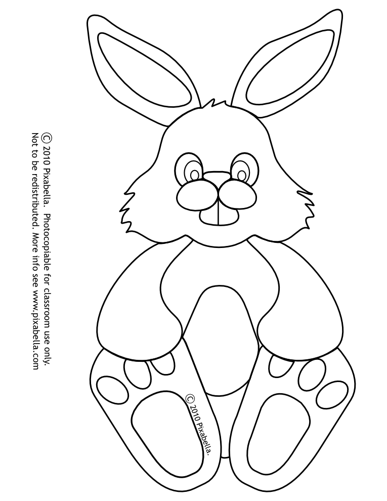 Easter Coloring Pages | Free Clip Art from Pixabella