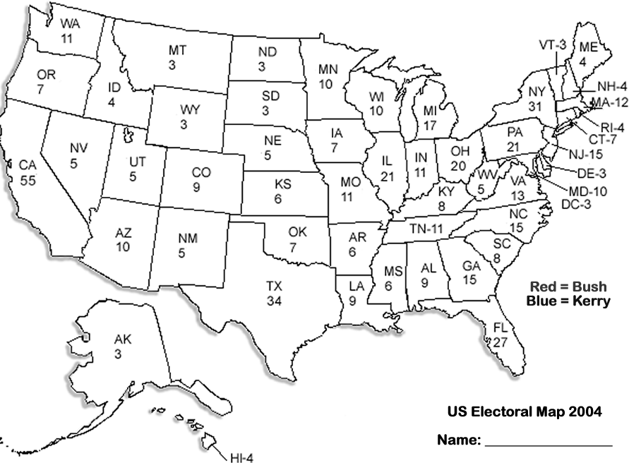 Maps: Us Map Coloring