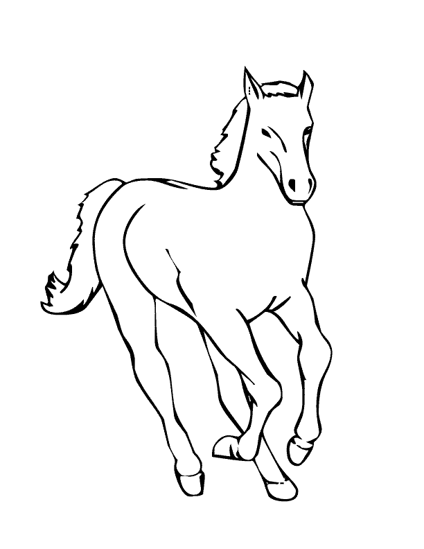 horse coloring pages | Online Coloring Pages