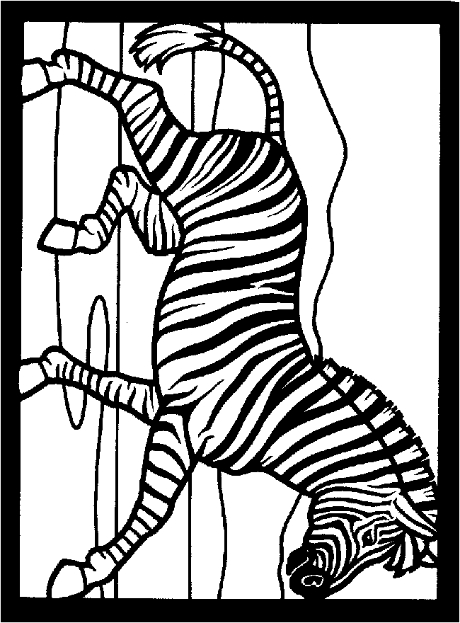 zebra print For Free Colouring Pages (page 2)