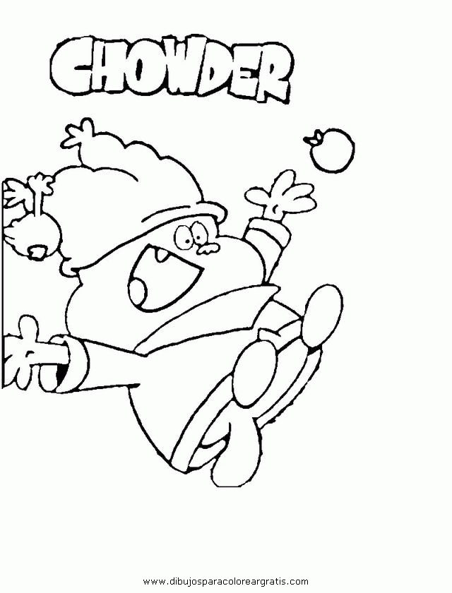 chowderchowder Colouring Pages (page 2)