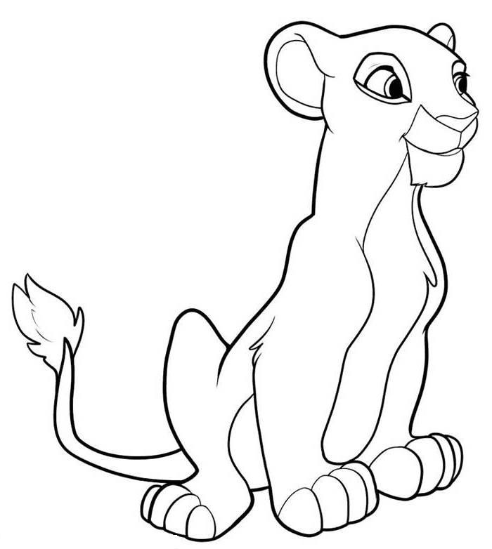 Nala Lion King Coloring Pages - High Quality Coloring Pages