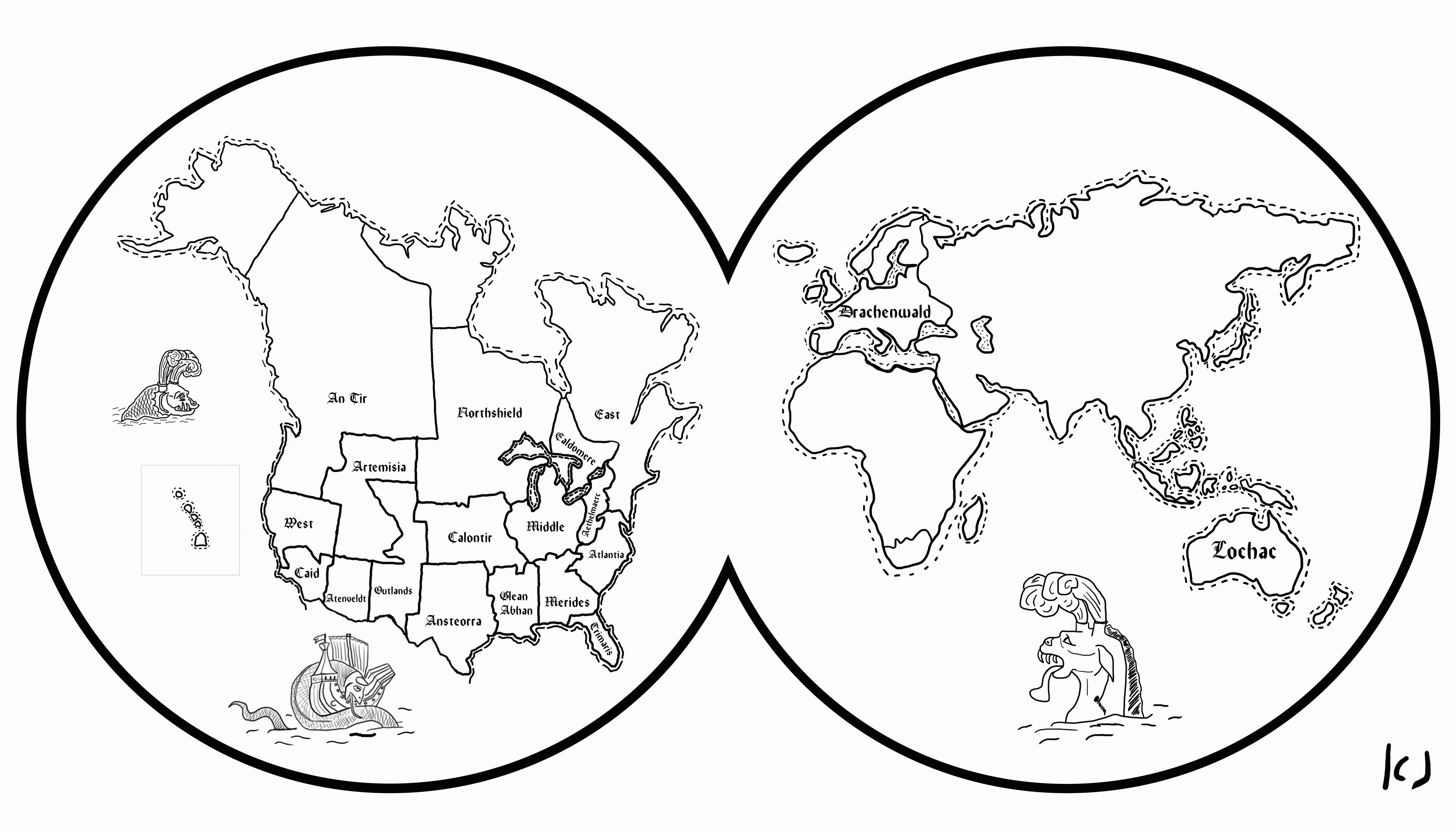 Coloring Pages: Blank Map Of The World Coloring Page Free ...