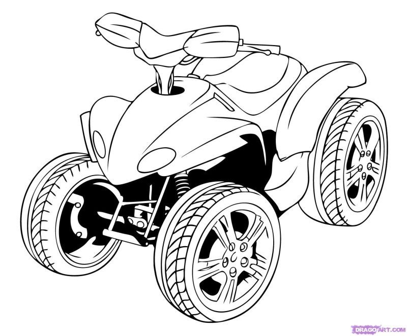 Coloring Pages Quads | Free coloring pages for kids