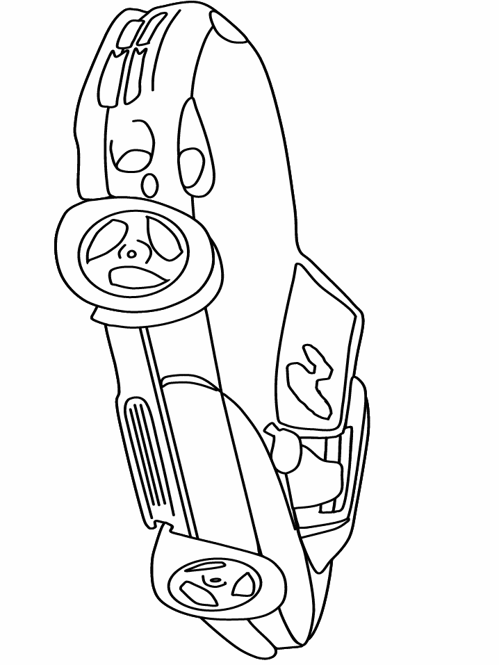 Coloring Page Place :: Cars Coloring Pages
