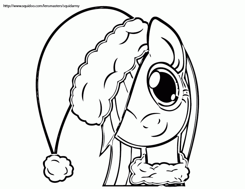 Christmas Coloring pages free - Squid Army