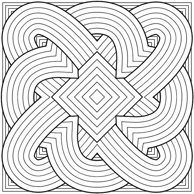 coloring-pages-geometric-2 | Free coloring pages for kids