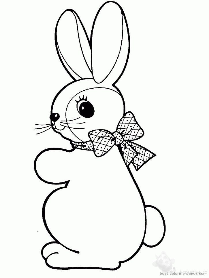 Easter Bunny coloring pages | Best Coloring Pages - Free coloring