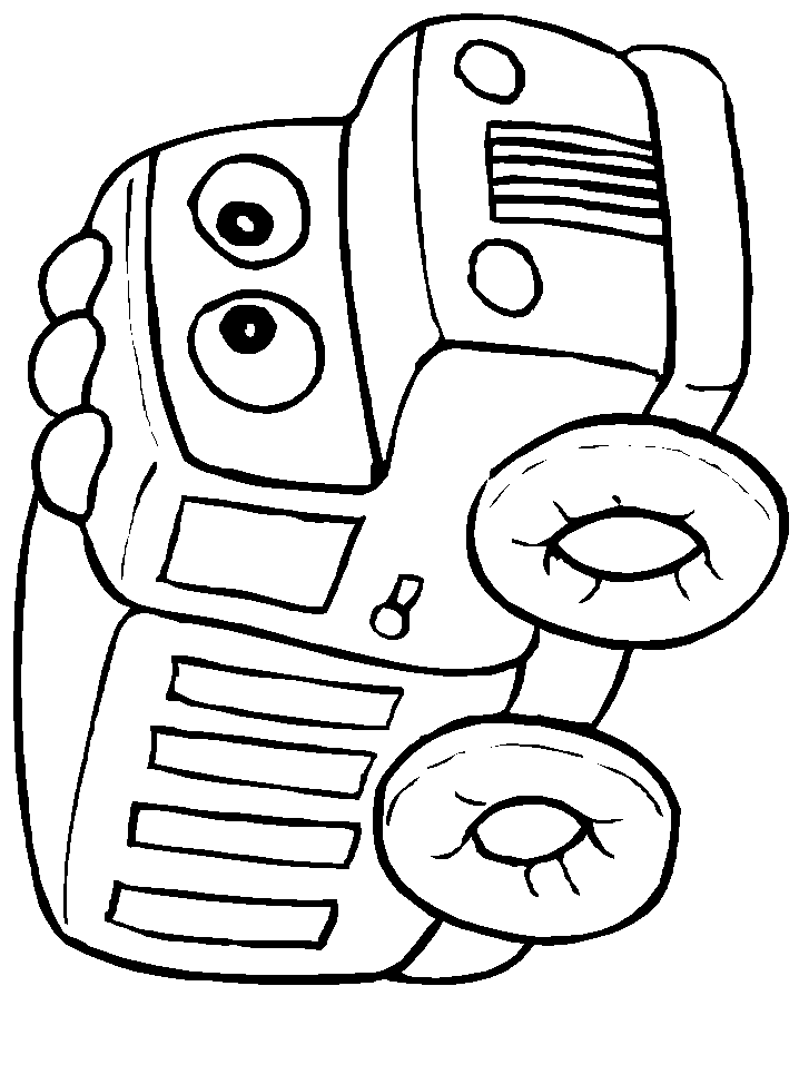 Fire Truck Coloring Pages For Kids - Free Printable Coloring Pages