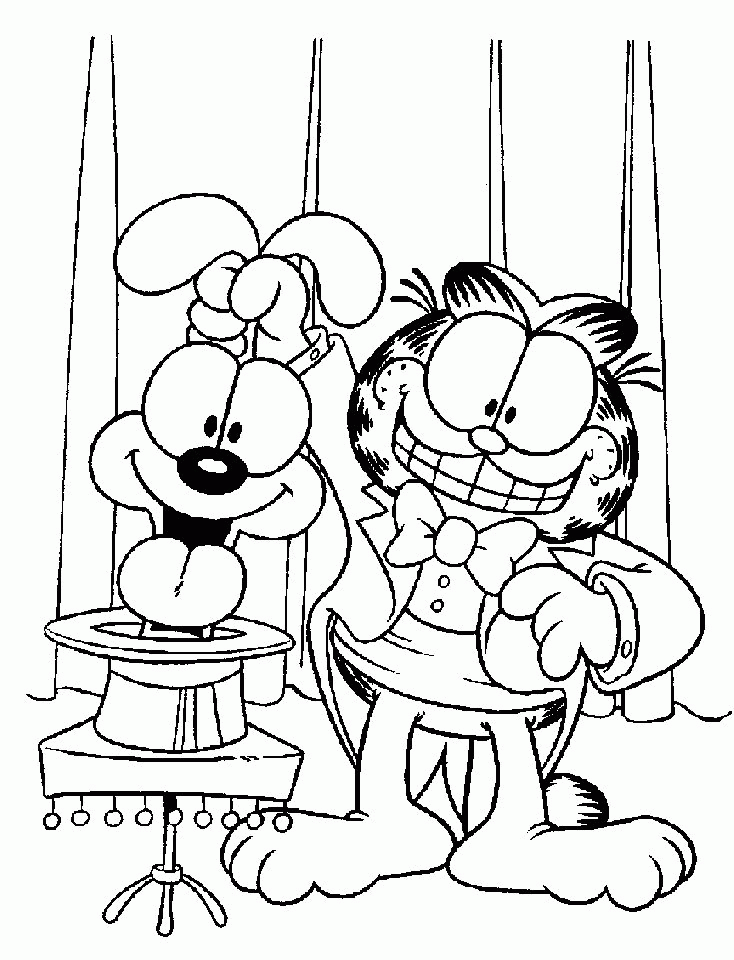 Garfield Coloring Pages | Coloring Pages To Print