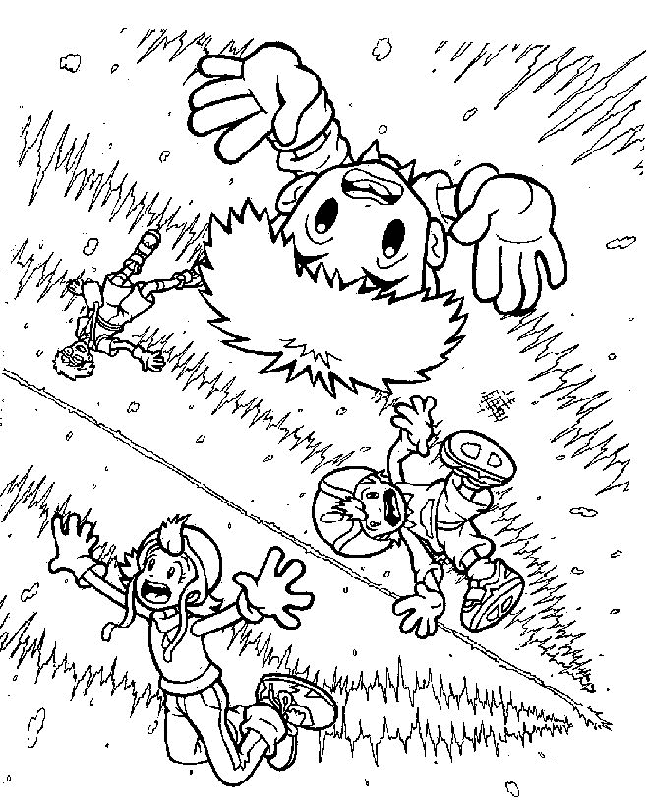 Digimon Coloring Pages 9 | Free Printable Coloring Pages