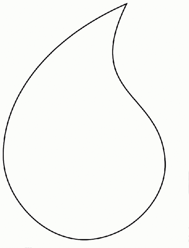 Water Drop Shapes Coloring Page Coloringplus 180613 Coloring Pages