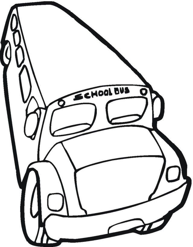 Printable Schoolbus | Laptopezine.