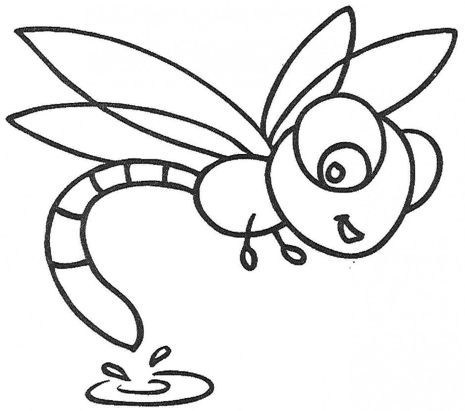 Download Simple Dragonfly Animal Coloring Page Or Print Simple