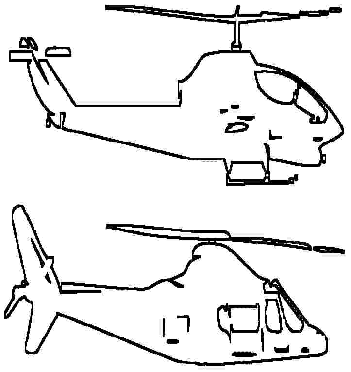 Colouring Pages Transportation Helicopter Free Printable For Kids