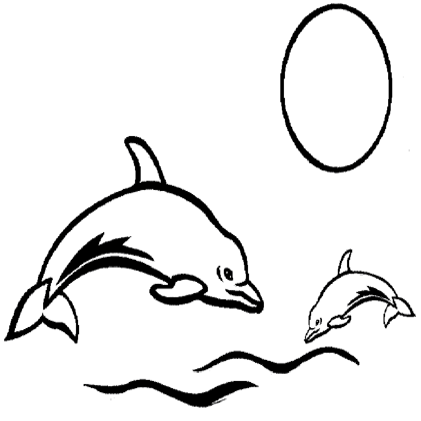 coloring: Dolphin coloring pages for kids