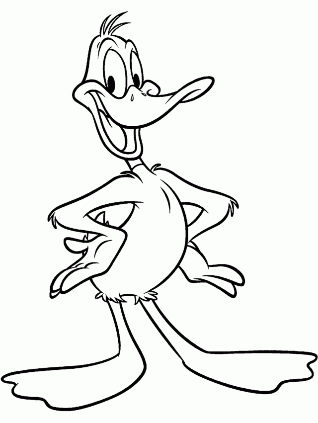 Daffy Duck Coloring Pages Coloring Pages Coloring Pages For 294624