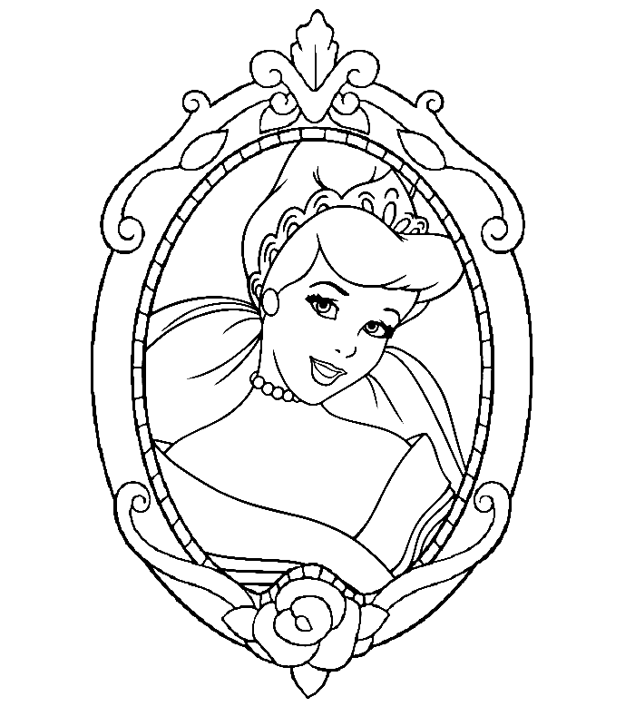 Disney Princesses Coloring Pages 33 | Free Printable Coloring