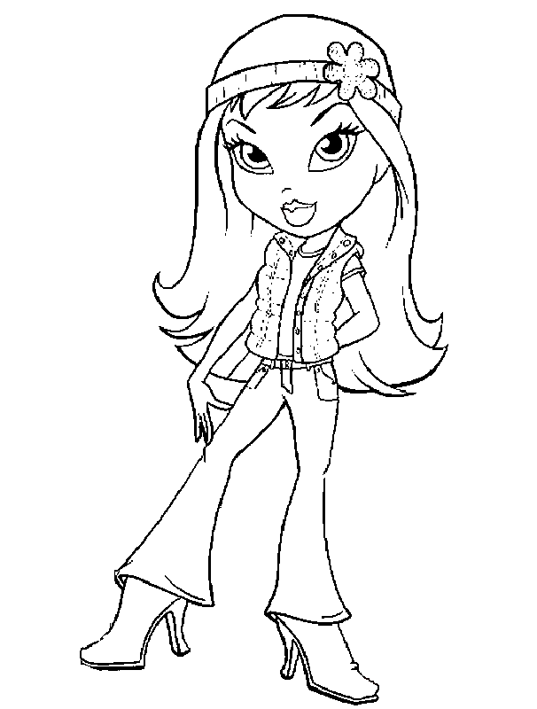 brats dolls Colouring Pages