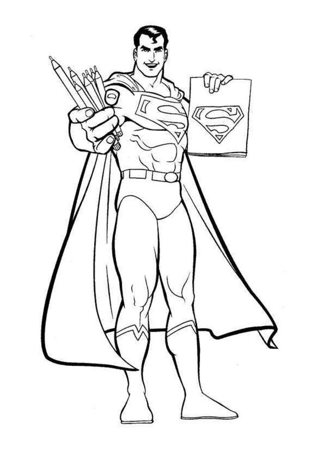 Superman Coloring Pages For Kids | Coloring Pages