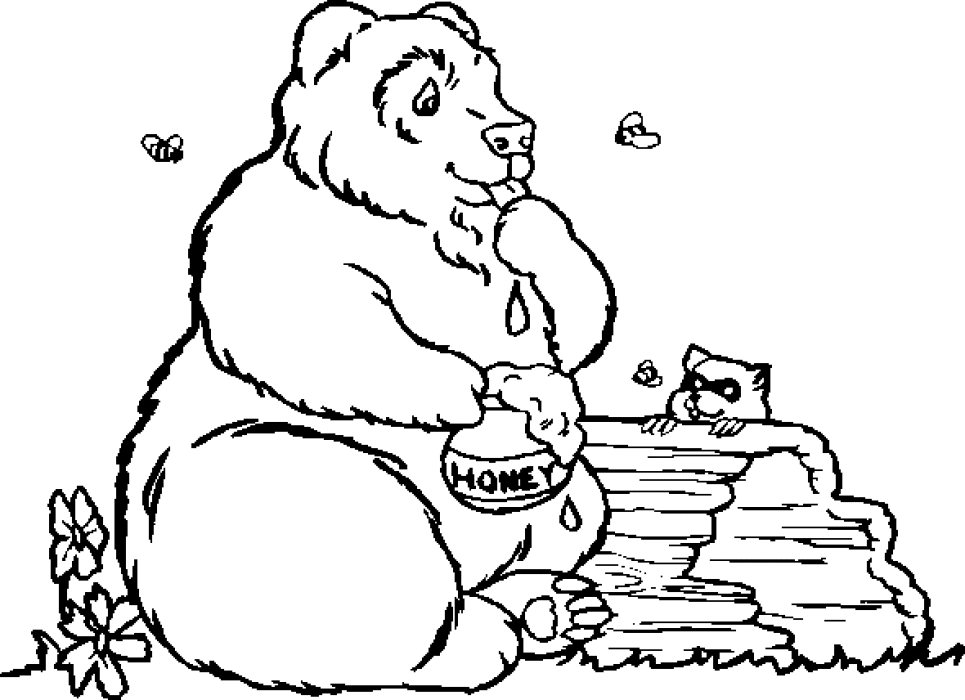Coloring Page - Bear coloring pages 13