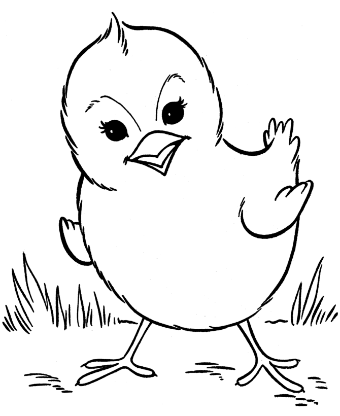 Baby Animals Coloring Page | Free coloring pages