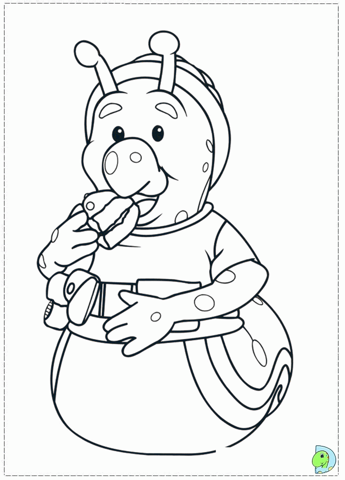 Fifi and the Flowertots Colouring Pages (page 3)