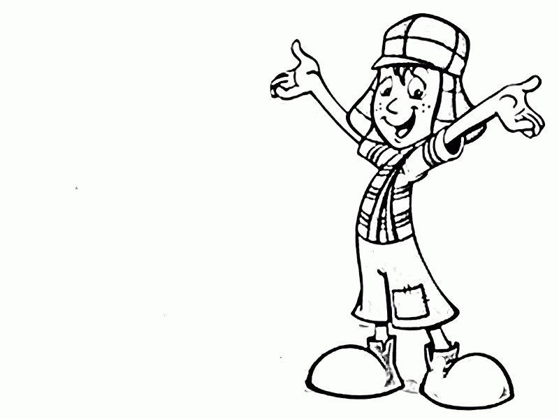 The Chavo free coloring pages | Coloring Pages