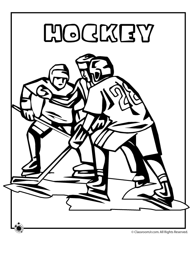 Winter Olympics Coloring Page