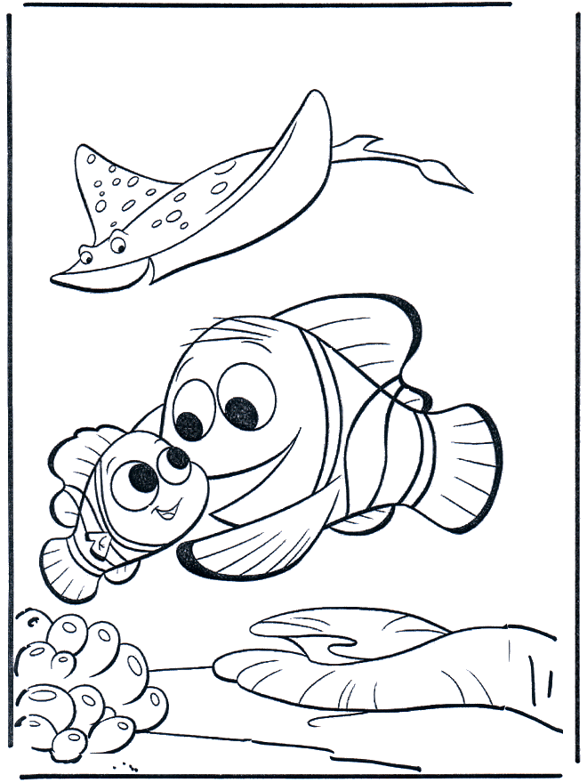 Nemo 14 - Nemo coloring pages