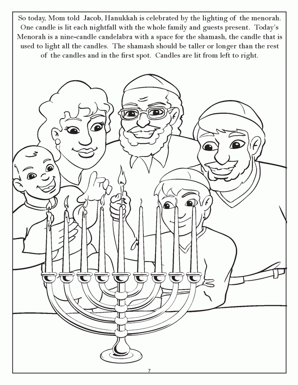 Coloring Books | Personalized Hanukkah Coloring Book