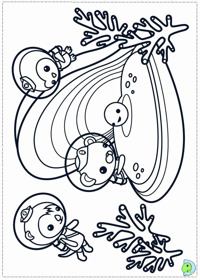 action octonauts Colouring Pages