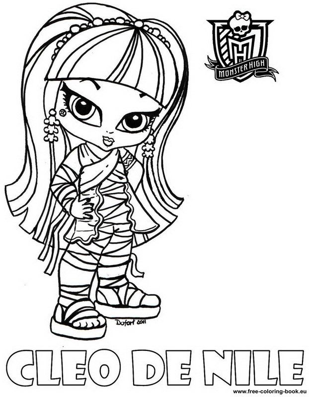 Coloring pages Monster High - Page 2 - Printable Coloring Pages Online