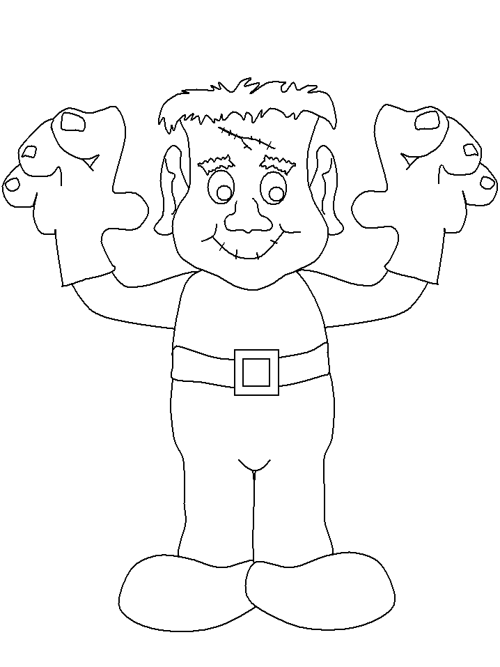Monster Coloring Pages 3 | Coloring Pages To Print