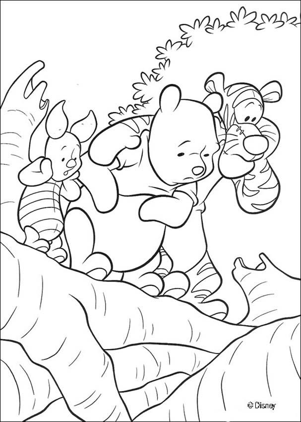 Winnie The Pooh coloring pages - Winnie