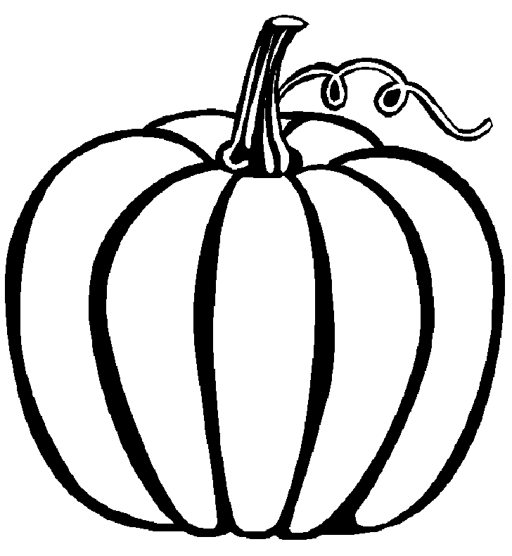 Pumpkin Coloring Pages Printables Images & Pictures - Becuo