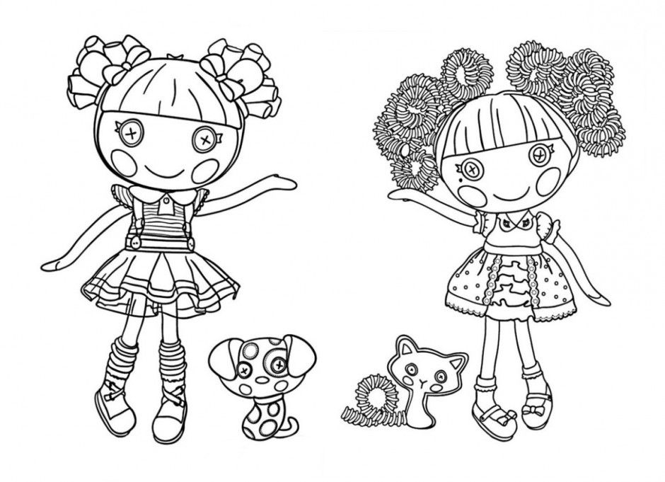Lalaloopsy Coloring Pages Colouring Pages 15 Free Printable 80757