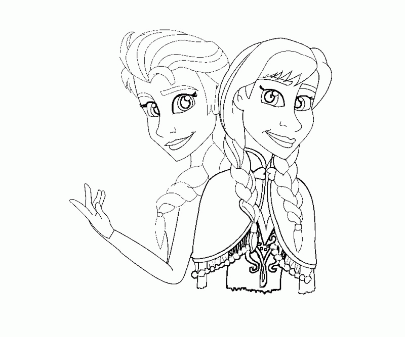 Free Disney Frozen Coloring Pages - Kids Colouring Pages