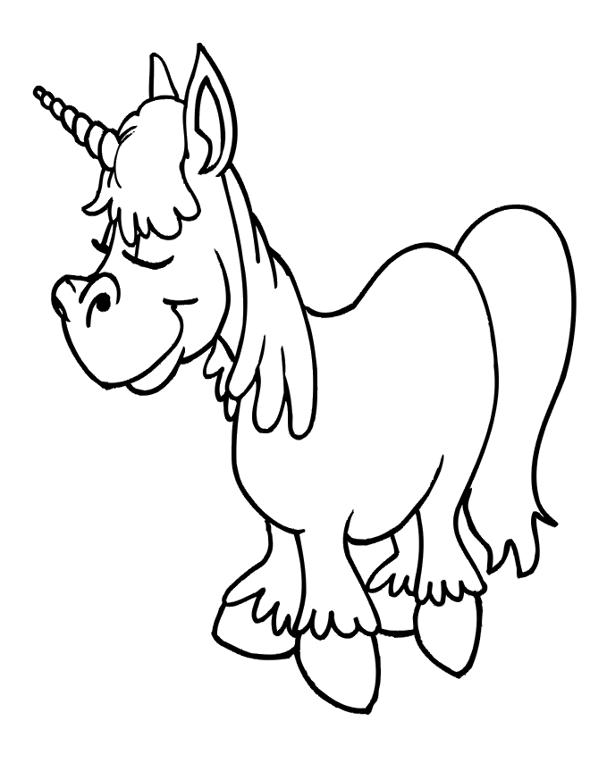 Unicorn Coloring Pages Printable | Coloring Pages For Kids | Kids