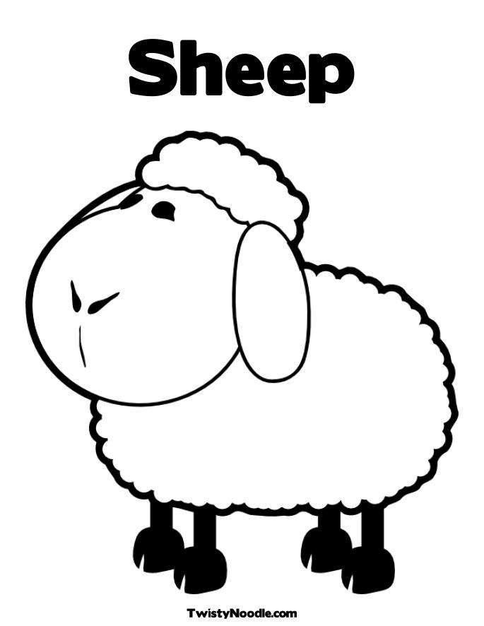 Sheep 3 Coloring Cake Ideas and Designs
