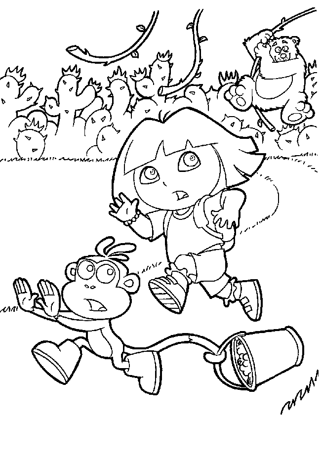 Dora Coloring Pages | Coloring Pages To Print