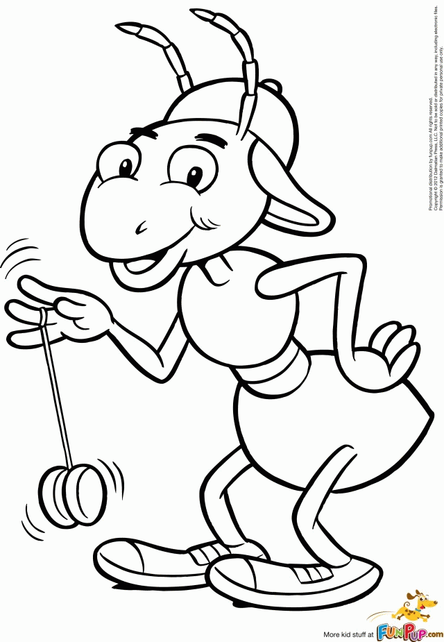 Ant Coloring Pages Printable Online ColoringWallpaper 101768 Ant
