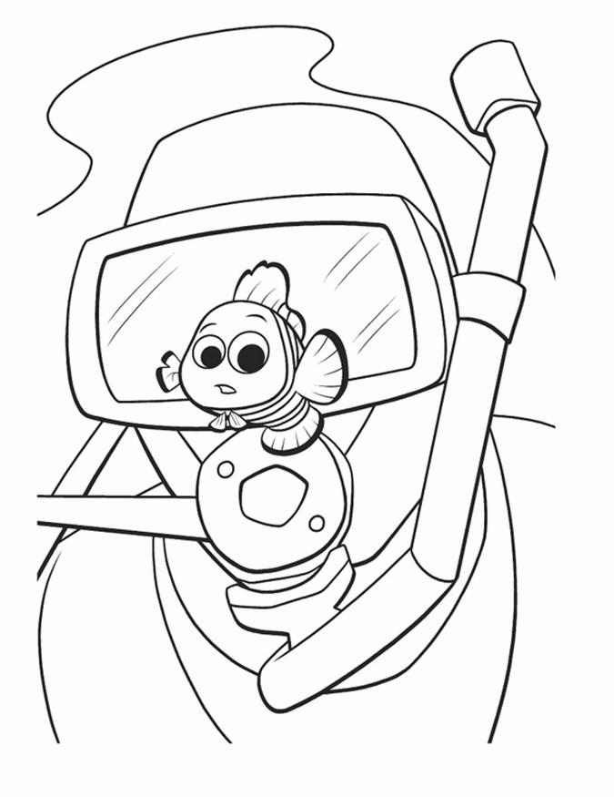 Disney finding nemo printable coloring pages for kids | Coloring Pages