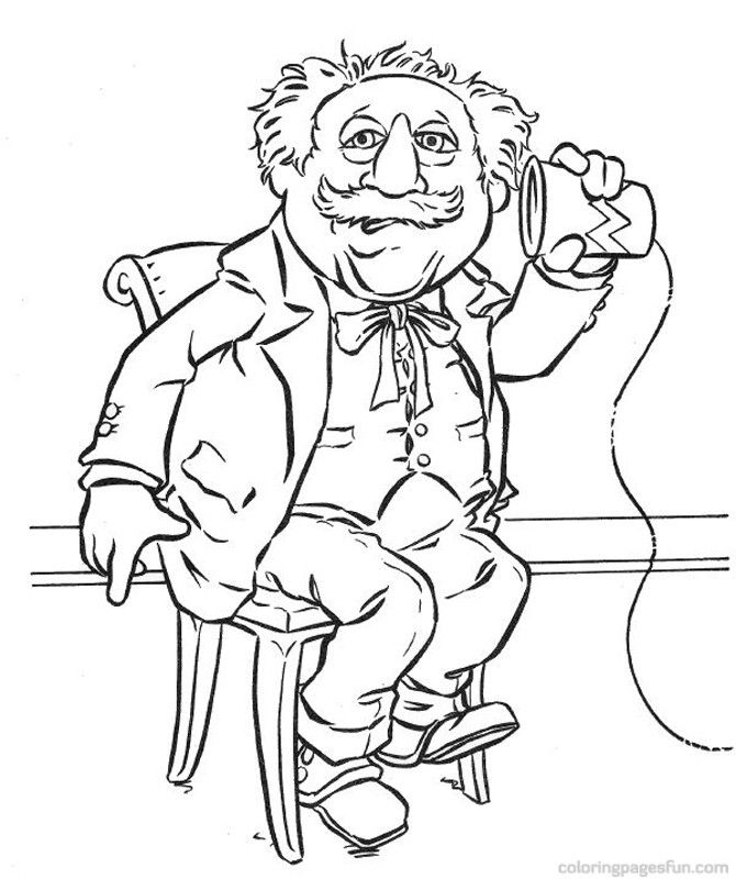 Coloring Pages Muppets Baby