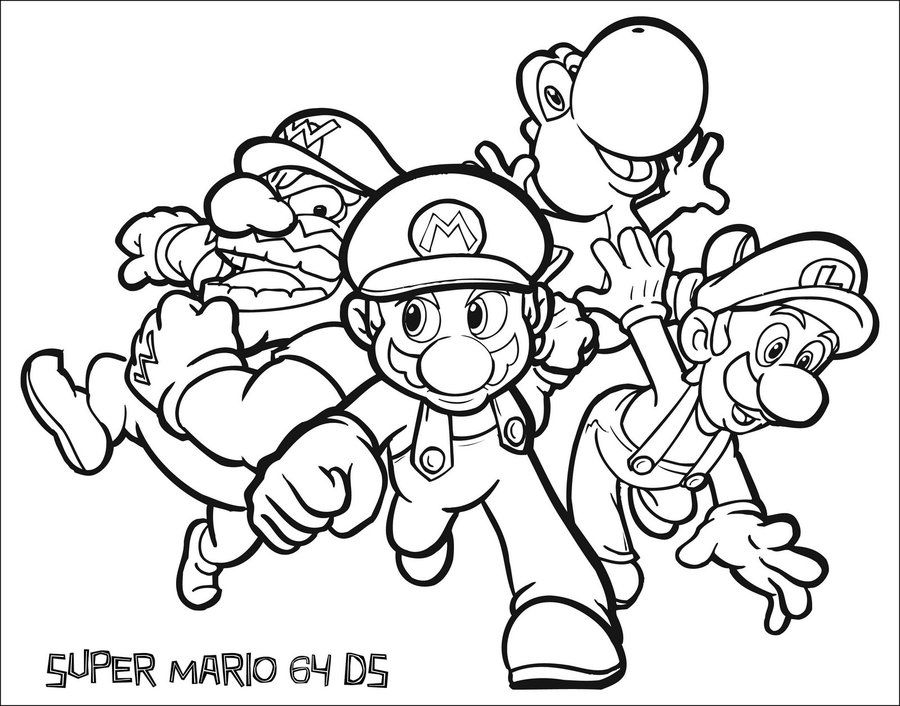 Super Mario 64 Colour in DS. by connolystudios2 on deviantART