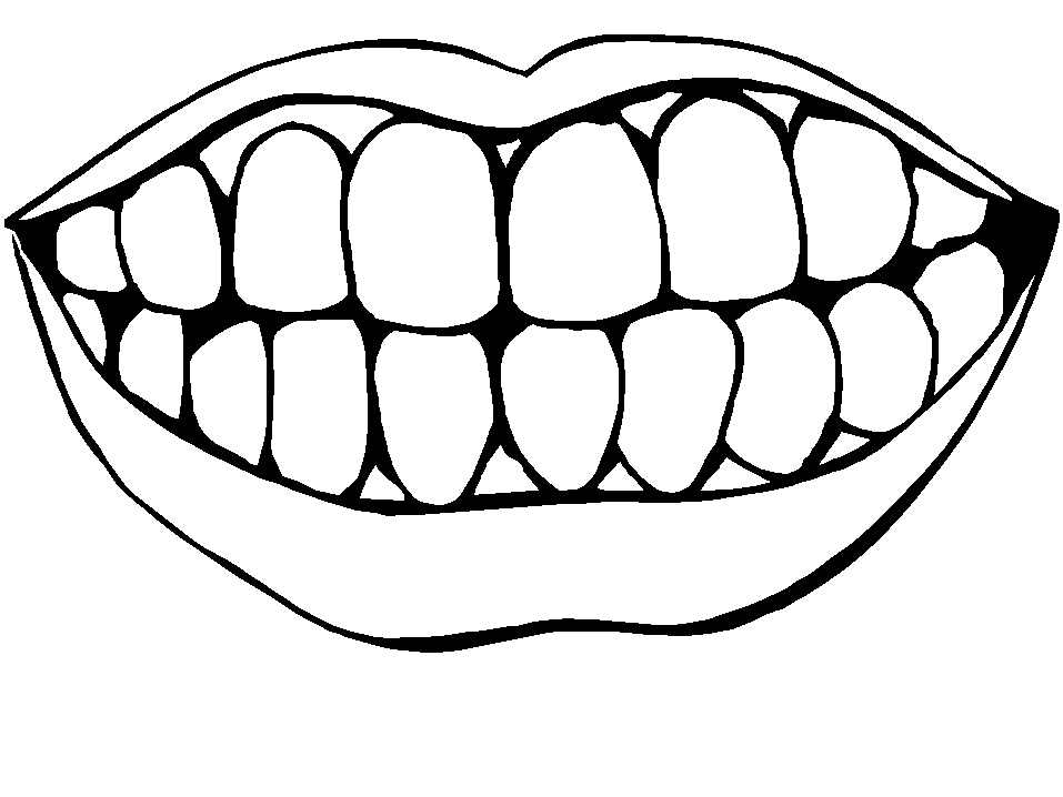 Fun Coloring Pages: Dental/Tooth Coloring Pages