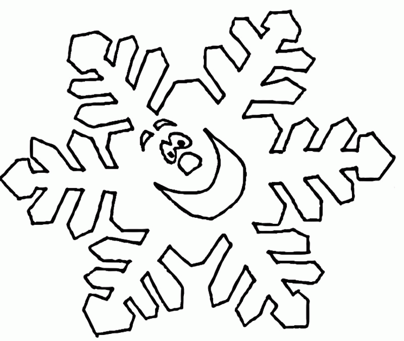 Smile-Snowflake-Coloring-Page