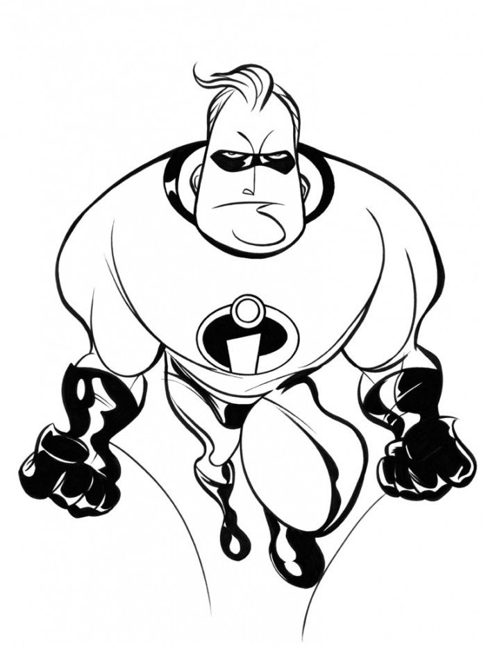 Mr Incredible Coloring Pages | 99coloring.com