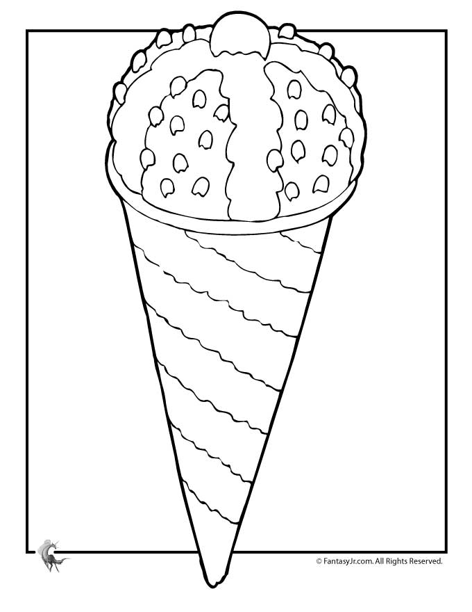 Ice Cream Coloring